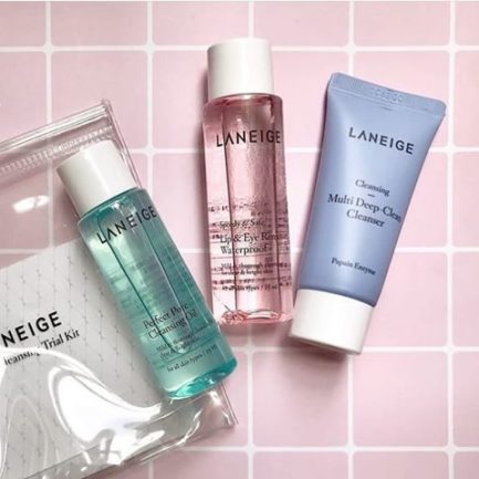 Мини набор Laneige New Cleansing Trial Kit